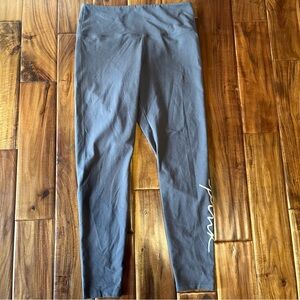 VS PINK Gray High Waistband Cotton Legging XL
